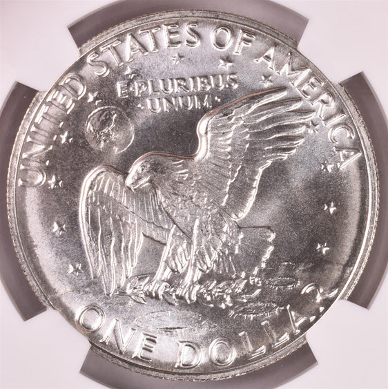 1973-S Eisenhower Silver Dollar - NGC MS66