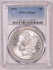 1899 Morgan Silver Dollar - PCGS MS64