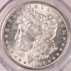 1897-S Morgan Silver Dollar - PCGS MS64