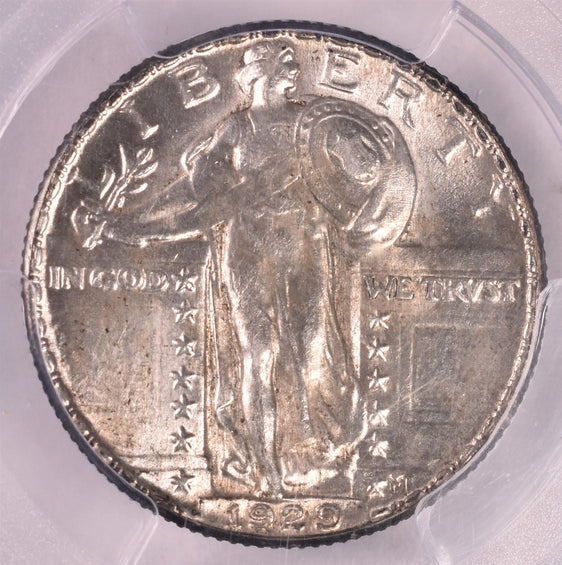 1929 Standing Liberty Silver Quarter - PCGS MS63 FH