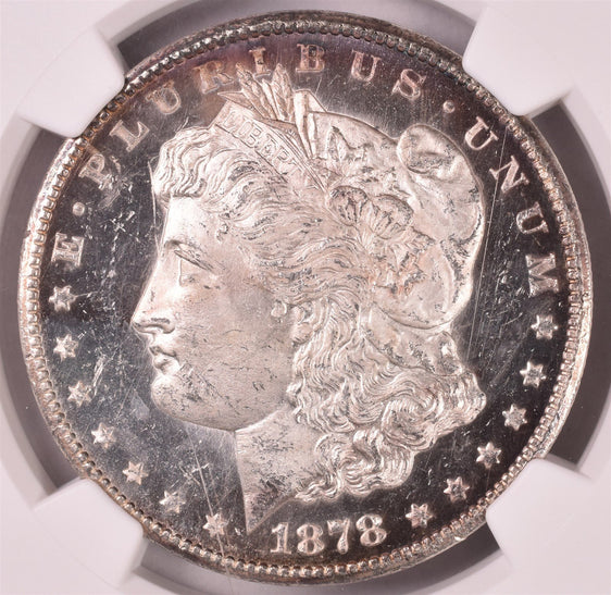 1878-CC Morgan Silver Dollar - NGC MS64 DPL