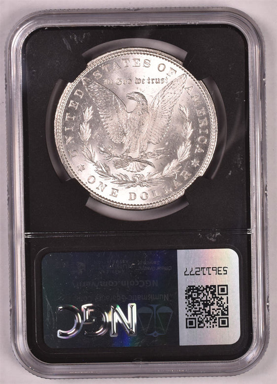 1882 Morgan Silver Dollar - NGC MS64 - Relic Label Bag Series Stock Picture