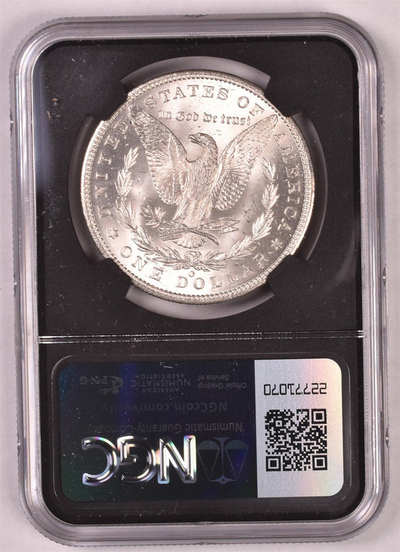 1887-O Morgan Silver Dollar - NGC Brilliant Unc Relic Label Original Bag Series