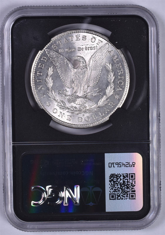 1890-S Morgan Silver Dollar - NGC Brilliant Unc Relic Label Original Bag Series