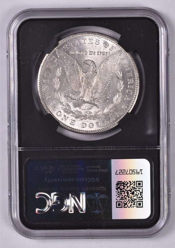 1904 Morgan Silver Dollar - NGC Brilliant UNC - Original Relic Bag Label