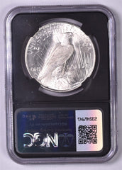 1922-D Peace Silver Dollar - NGC MS64 - Original Relic Bag Label Series