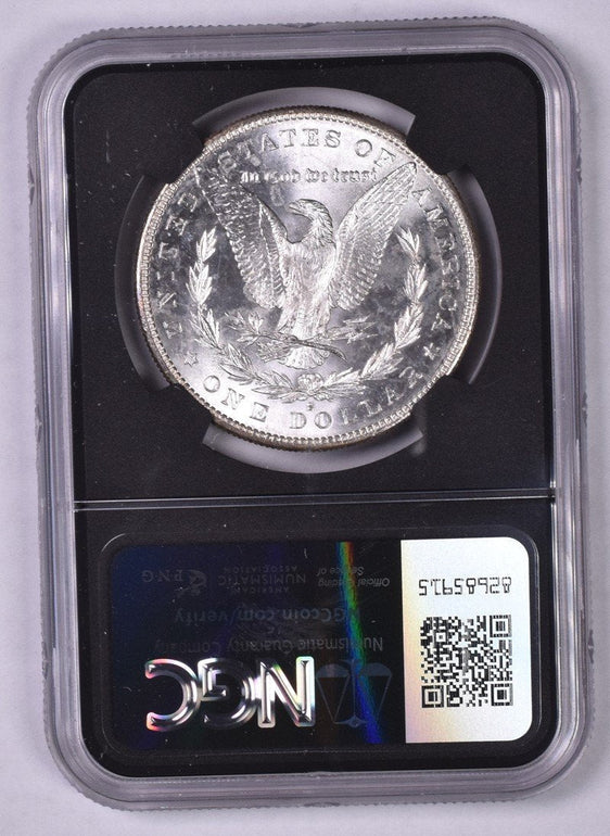 1882-S Morgan Silver Dollar - NGC MS64 - Stock Photo