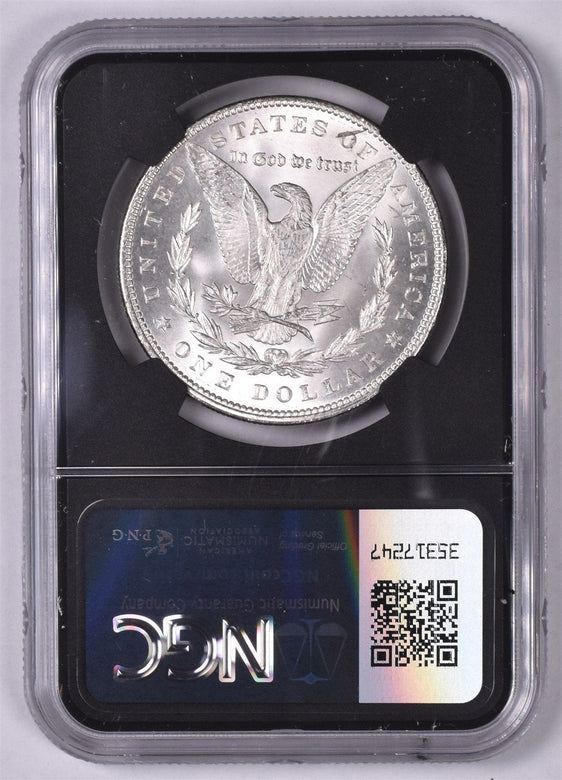 1899 Morgan Silver Dollar - NGC MS63 - Original Relic Bag Label Series