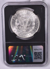 1888-O Morgan Silver Dollar - NGC MS63 - Original Relic Bag Label Series
